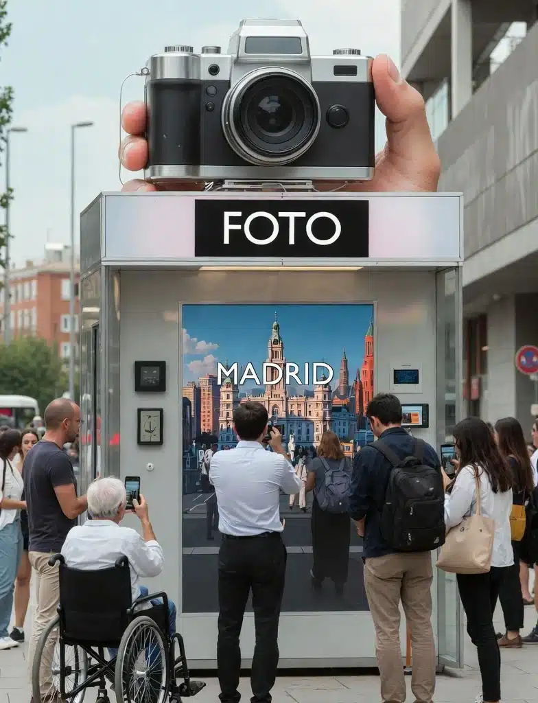 El Futuro del Recuerdo Digital: Cómo la Inteligencia Artificial Redefine el Fotomatón 13 Algoritmo de Inteligencia Artificial optimizando la iluminación y el color de las fotos impresas del fotomatón de eventos.