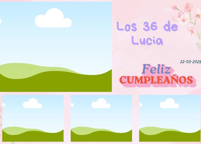 Fotomaton cumpleaños de Lucia